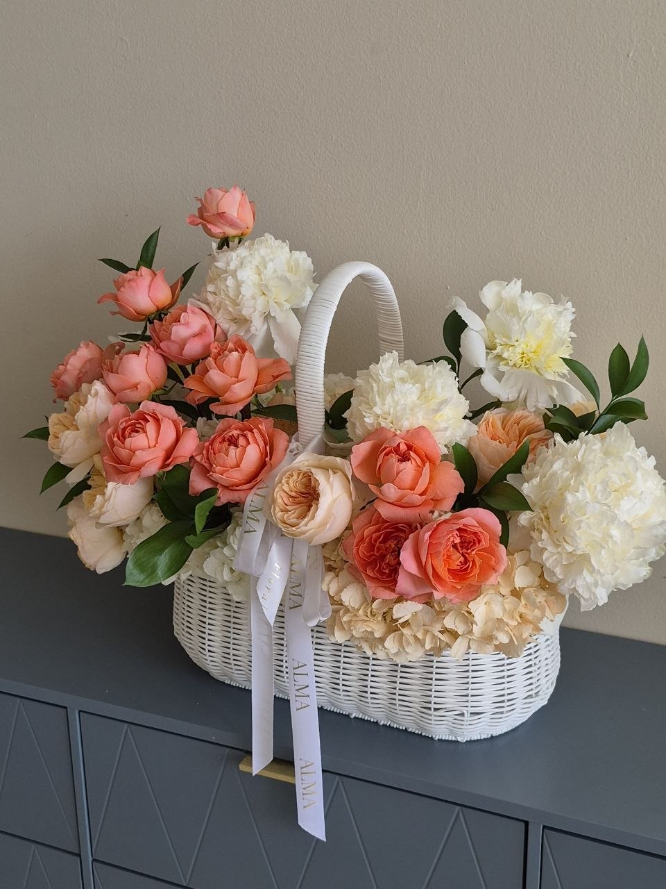 Peach Garden Basket