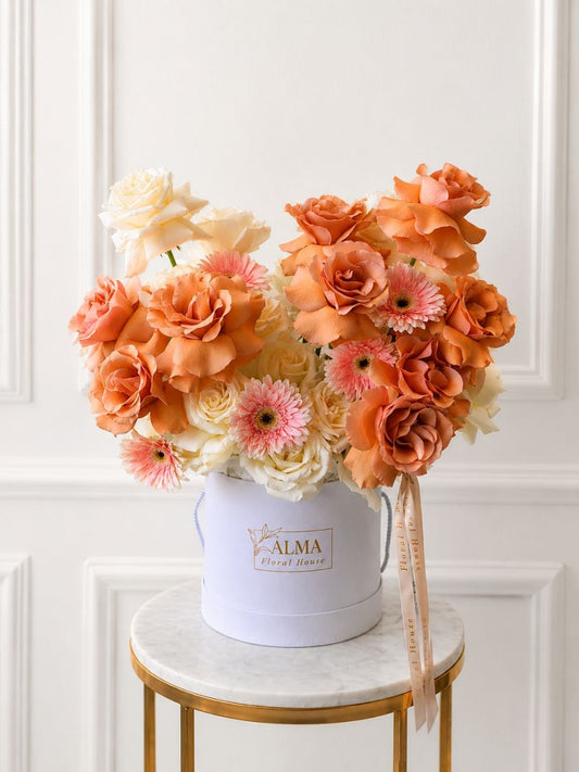 Golden Blush Arrangement